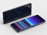 The Xperia 5 Plus, or is it the Xperia 5.1? (Image source: Slashleaks & @OnLeaks)