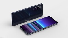 The Xperia 5 Plus, or is it the Xperia 5.1? (Image source: Slashleaks & @OnLeaks)