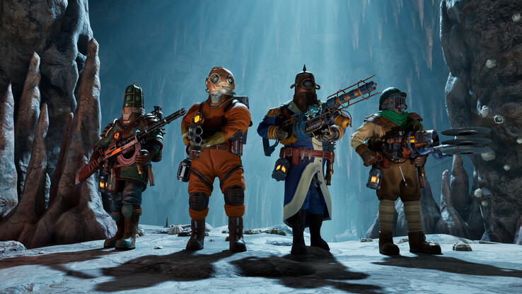 Abyssus supports online co-op with up to 4 players. (Image source: Steam)