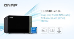 The new QNAP TS-x53D series. (Source: QNAP)