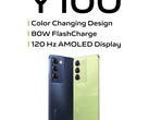 Vivo has returned to its colour-changing design with its Y100 4G release. (Image source: Vivo)