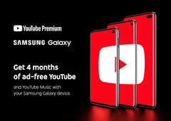 Google is offering 4 months&#039; free YouTube Premium on Galaxy S10 devices. (Source: YouTube)