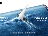 The Vivo Nex 3S: new SoC, same waterfall display. (Source: Weibo)