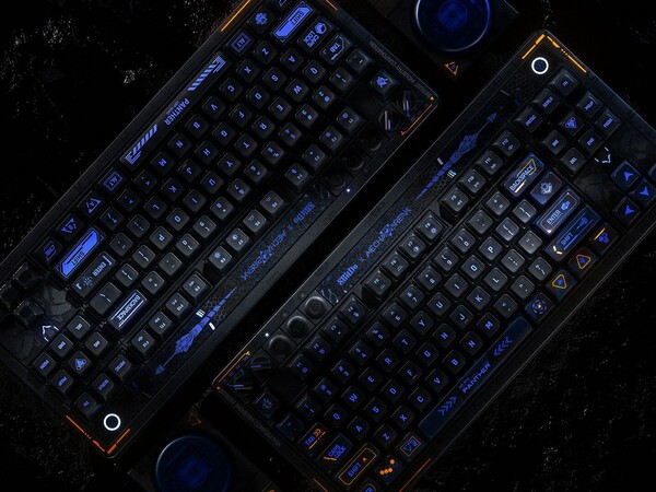 The 8BitDo Retro 87 Mechanical Keyboard Mecha Break Edition can be connected via Bluetooth, 2.4GHz wireless, and USB-C. (Image source: 8BitDo)