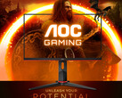The Q24G2A/BK is AOC's latest AGON-branded gaming monitor. (Image source: AOC)