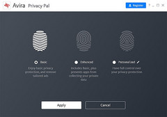 Avira Privacy Pal protection modes (Source: Avira)