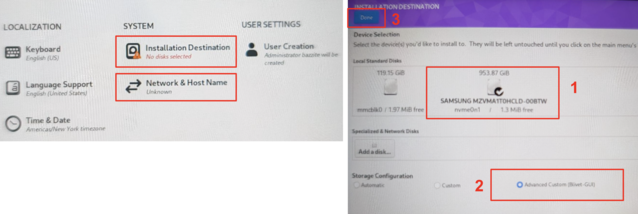 The Bazzite installation is probably the trickiest part of the process as you have to create the partitions manually (Image Source: Notebookcheck)