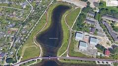 GNSS test: Circumnavigation of the lake