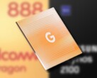 Google Tensor can hold up well against the Qualcomm Snapdragon 888 and Samsung Exynos 2100 in single-core performance. (Image source: Google/Qualcomm/Samsung - edited)