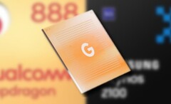 Google Tensor can hold up well against the Qualcomm Snapdragon 888 and Samsung Exynos 2100 in single-core performance. (Image source: Google/Qualcomm/Samsung - edited)