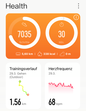 Spo2 huawei health app online