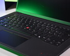 The keyboard of the Lenovo ThinkPad P14s Gen 6 Intel (image source: Benjamin Herzig)