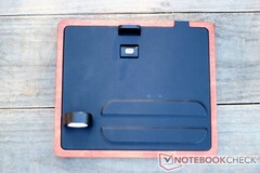 The wood border and leather deck are well-crafted and scream quality.