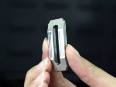 Makera Z1 titanium machining renders impressive results. (Image source: Makera on YouTube)