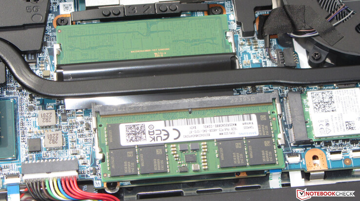 The RAM runs in dual-channel mode.