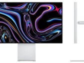 Apple pictures the Pro XDR display with its companion stand, although it is actually a US$999 option. (Source: Apple)