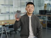 Nothing CEO Carl Pei holding what is expected to be the Nothing Phone (3). (Image source: Google)
