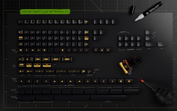PBS Aperture Priority Ortho/40s keycap base kit. (Image source: CannonKeys)
