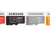 Samsung 128 GB MLC NAND microSD memory cards