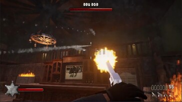 Pictured: A gameplay screenshot from Sands of Skullcreek.
