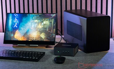 Minisforum Venus Series UM790 Pro with a Razer Core X and an Nvidia GeForce RTX 3060 Ti