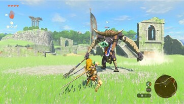 The Legend of Zelda: Tears of the Kingdom digital combat (Image source: Nintendo of America)