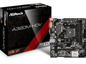 The Ryzen 9 5900X was shown running on an ASRock A320 HDV (Image source: ASRock)