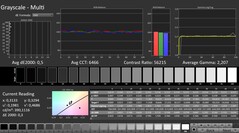 CalMAN: Grayscale (calibrated)