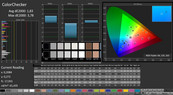 CalMAN: ColorChecker (calibrated)