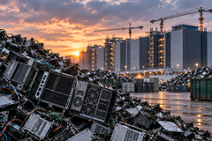 AI data center expansion could lead to a growing mountain of discarded servers and other electronic waste.