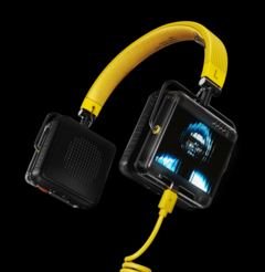 The Futureahead headphones with outer displays. (Source: Olga Orel/Behance)