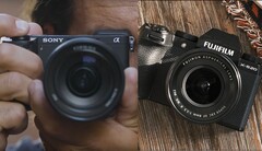 The Sony A6700 and the Fujifilm X-S20 both pack a lot of power into surprisingly small APS-C bodies. (Image source: Sony / Fujifilm - edited)