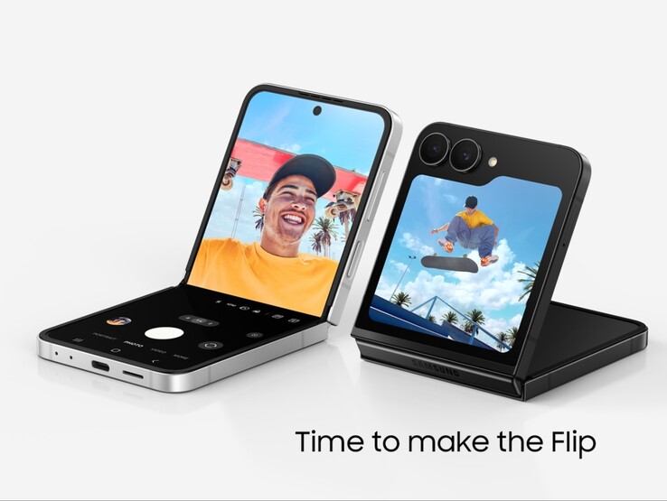 Promotional image of Galaxy Z Flip 7 FE. (Image source: Samsung)