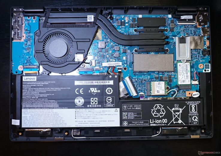 A look at the inside of the Lenovo Flex 5