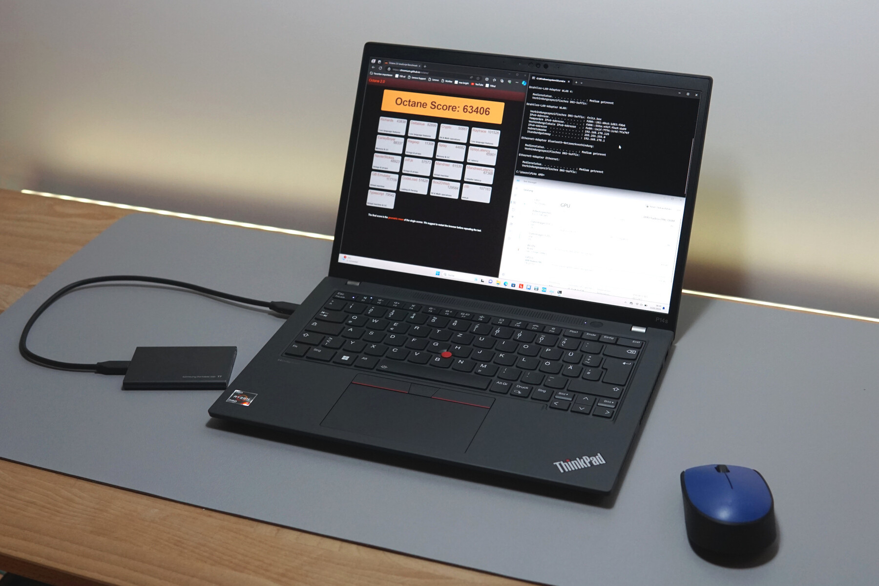 Lenovo ThinkPad P14s G4 AMD review: fast, portable