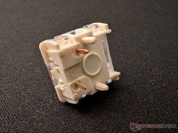 Close up of the hot-swappable Nexus switch base.