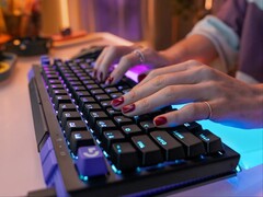 Logitech G512 X TMR gaming keyboard in black.