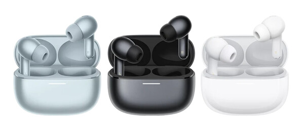 The Redmi Buds 8 Pro are available in three colors.