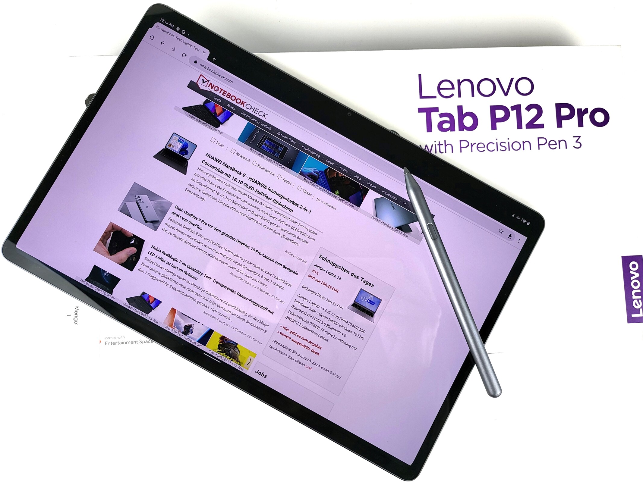 Lenovo Tab P12 Pro Review Verdict: Premium Tablet with Compelling Business  Features  Reviews