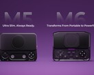 The Abxylute M5 has an ultra-slim design while the M6, with its detachable ergonomic grip, is thicker.