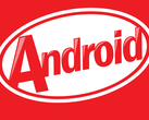 Android 4.4 KitKat logo as seen on an Acer Liquid smartphone