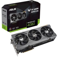 Asus TUF Gaming GeForce RTX 4080 OC Edition (Source: Asus)