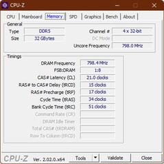 CPU-Z Memory