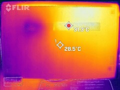 Heat dissipation bottom (idle)