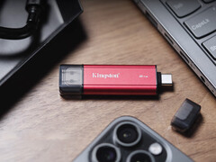 Kingston&#039;s Dual Portable SSD starts at $97. Pictured: a promo picture of the storage drive. (Image source: Kingston)