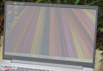 The Ideapad outdoors