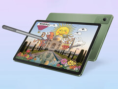 The Moto Pad 60 Neo costs around $200 in India. Pictured: the tablet with the bundled stylus. (Image source: Motorola)