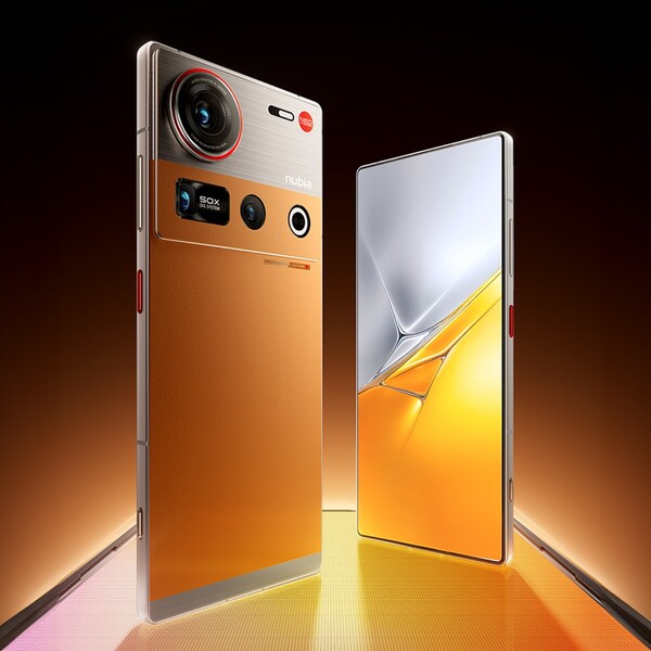 The Nubia Z70S Ultra in Antique Brown. (Image source: Nubia)