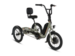 The RadTrike 1 electric tricycle can support loads up to 415 lbs (~188 kg). (Image source: Rad Power Bikes)