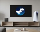 Steam Machine and PS5 seen in a living room